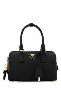 Prada Women Black Leather Handbag