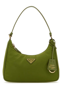 PRADA Prada Women Pistachio Green Re-Nylon Prada Re-Edition 2005 Shoulder Bag