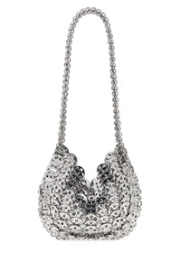 RABANNE Rabanne Women Silver Metal Chain Moon 1969 Shoulder Bag