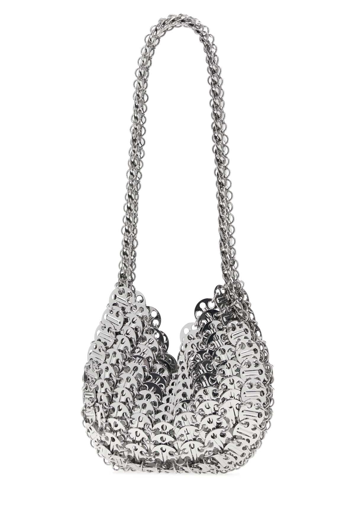 RABANNE Rabanne Women Silver Metal Chain Moon 1969 Shoulder Bag