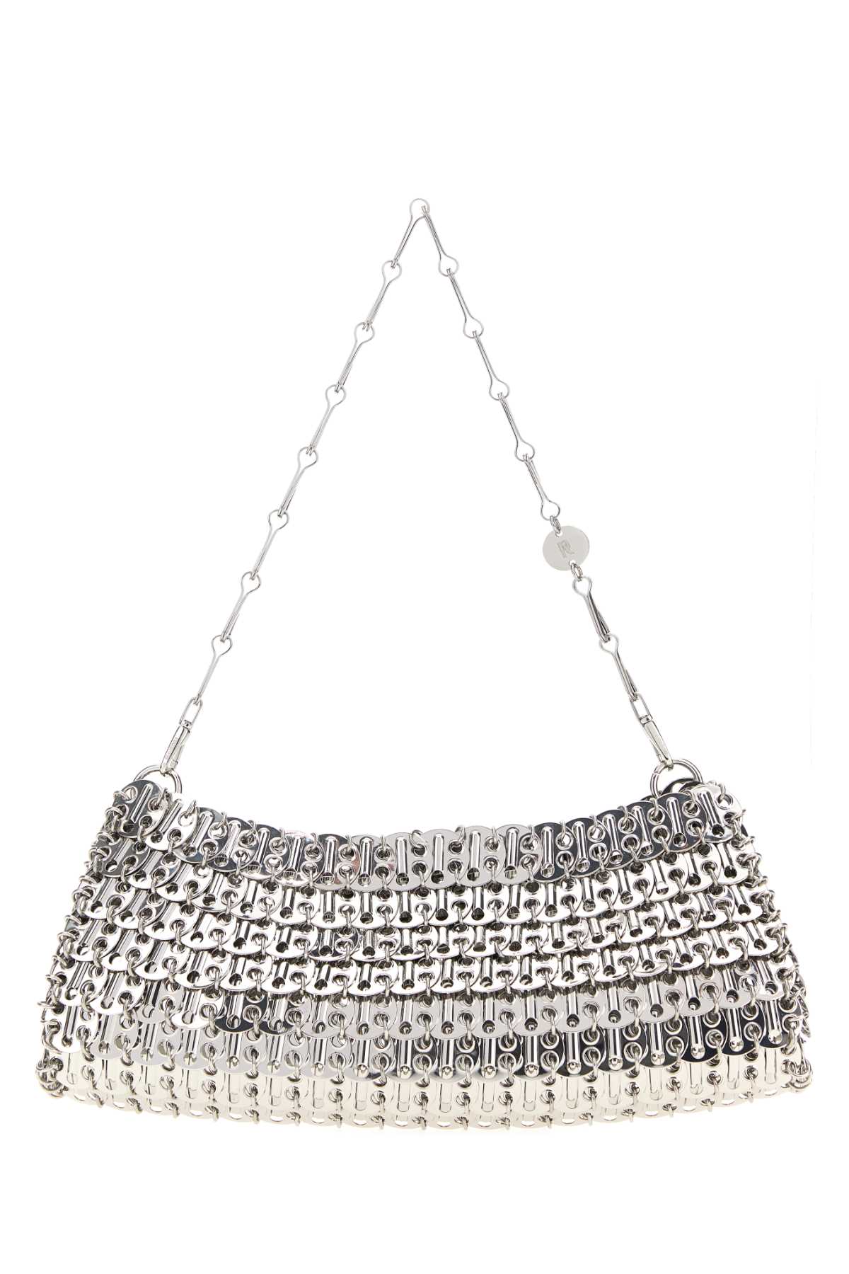 RABANNE Rabanne Women Silver Metal Chain 1969 Shoulder Bag
