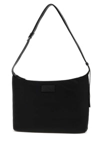 Mm6 Maison Margiela Women Black Canvas Shopping Bag