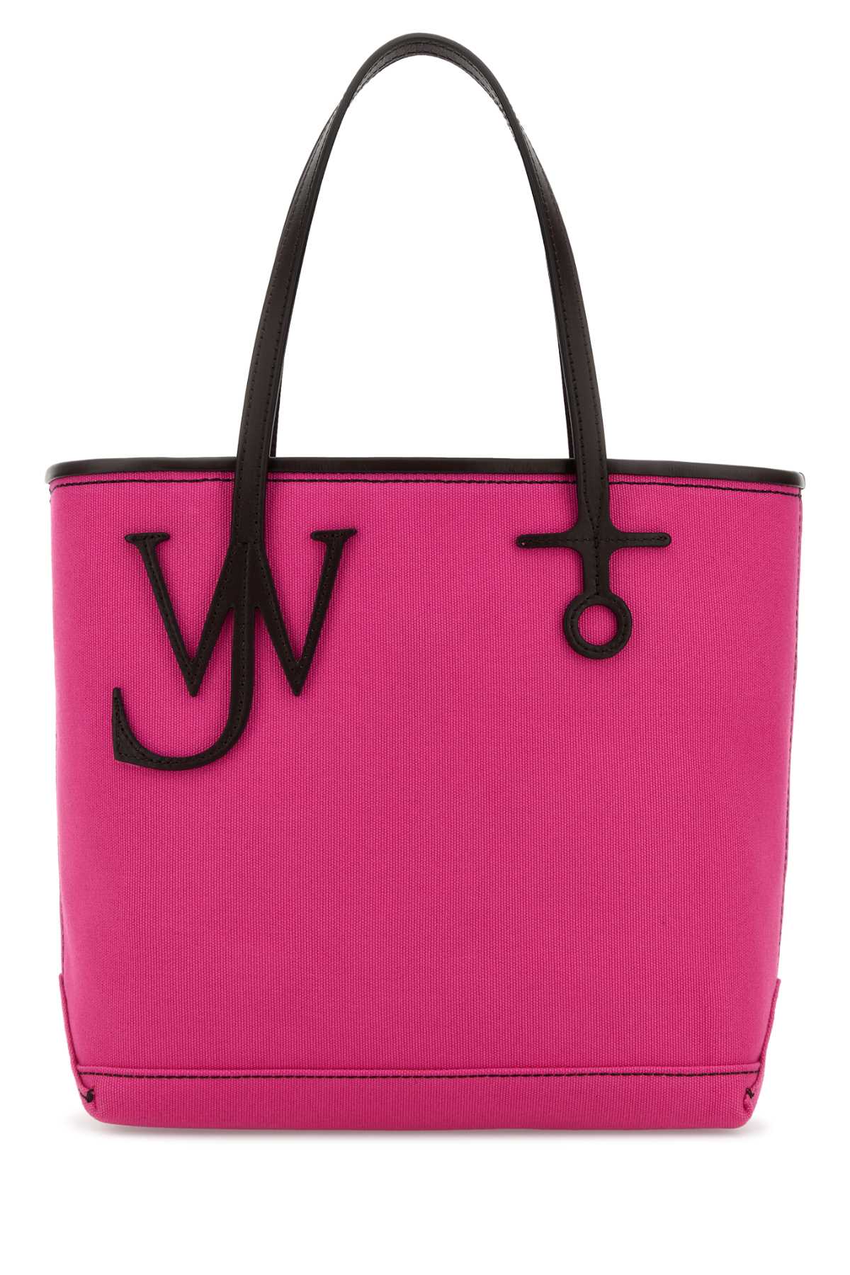 JW ANDERSON Jw Anderson Women Fuchsia Canvas Small Anchor Bucket Bag