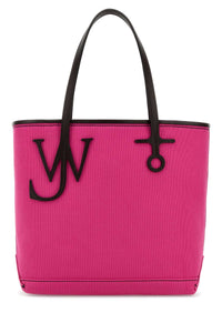 JW ANDERSON Jw Anderson Women Fuchsia Canvas Small Anchor Bucket Bag