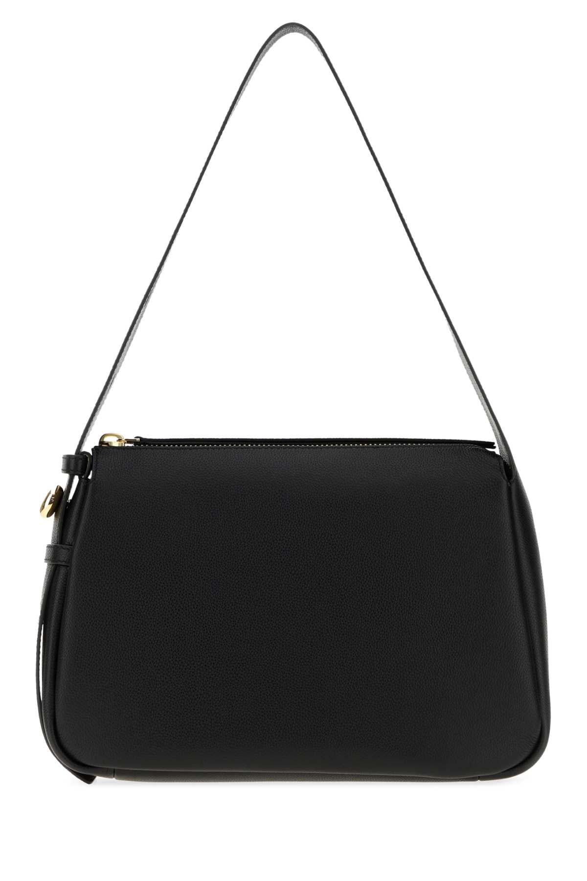 TORY BURCH Tory Burch Women Black Leather Romy Shoulder Bag
