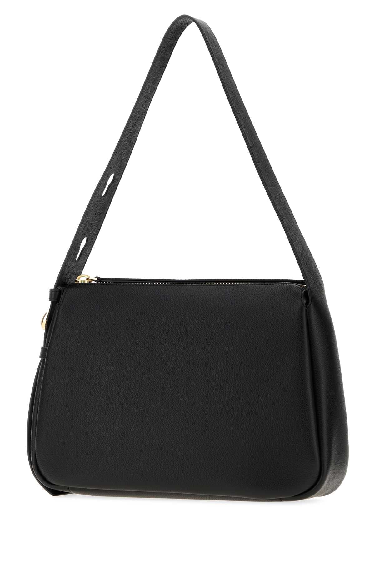 TORY BURCH Tory Burch Women Black Leather Romy Shoulder Bag