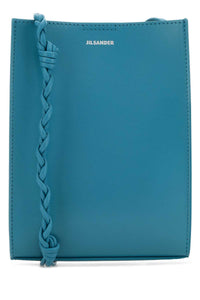 JIL SANDER Jil Sander Women Turquoise Leather Small Tangle Shoulder Bag