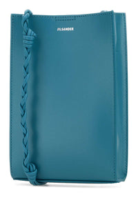 JIL SANDER Jil Sander Women Turquoise Leather Small Tangle Shoulder Bag