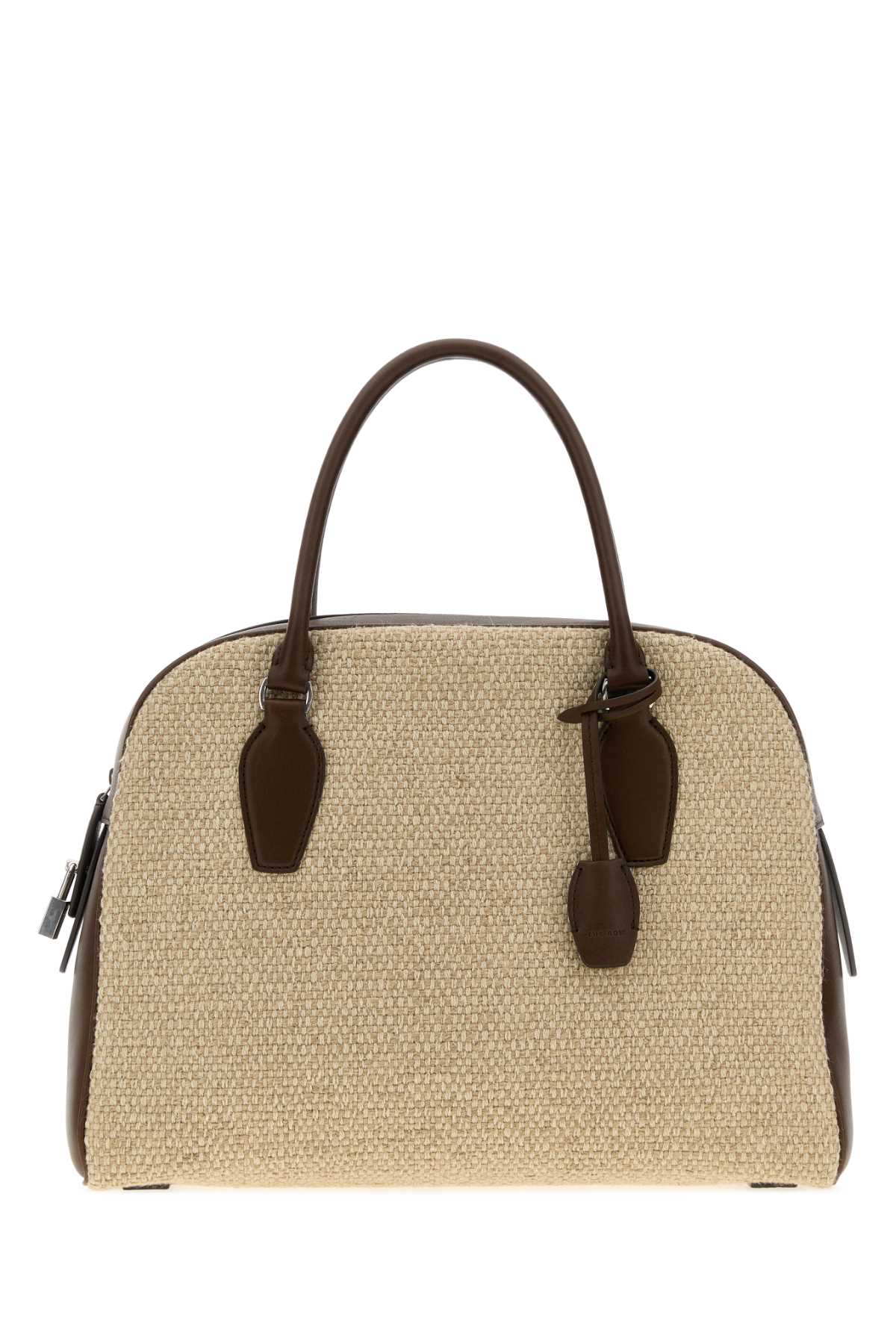 THE ROW The Row Women Two-Tone Canvas And Leather India 12.00 Handbag