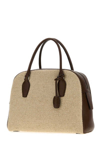 THE ROW The Row Women Two-Tone Canvas And Leather India 12.00 Handbag