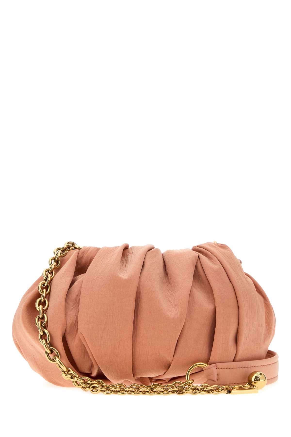 Chloe Women Peach Canvas Chloe Plisse Shoulder Bag