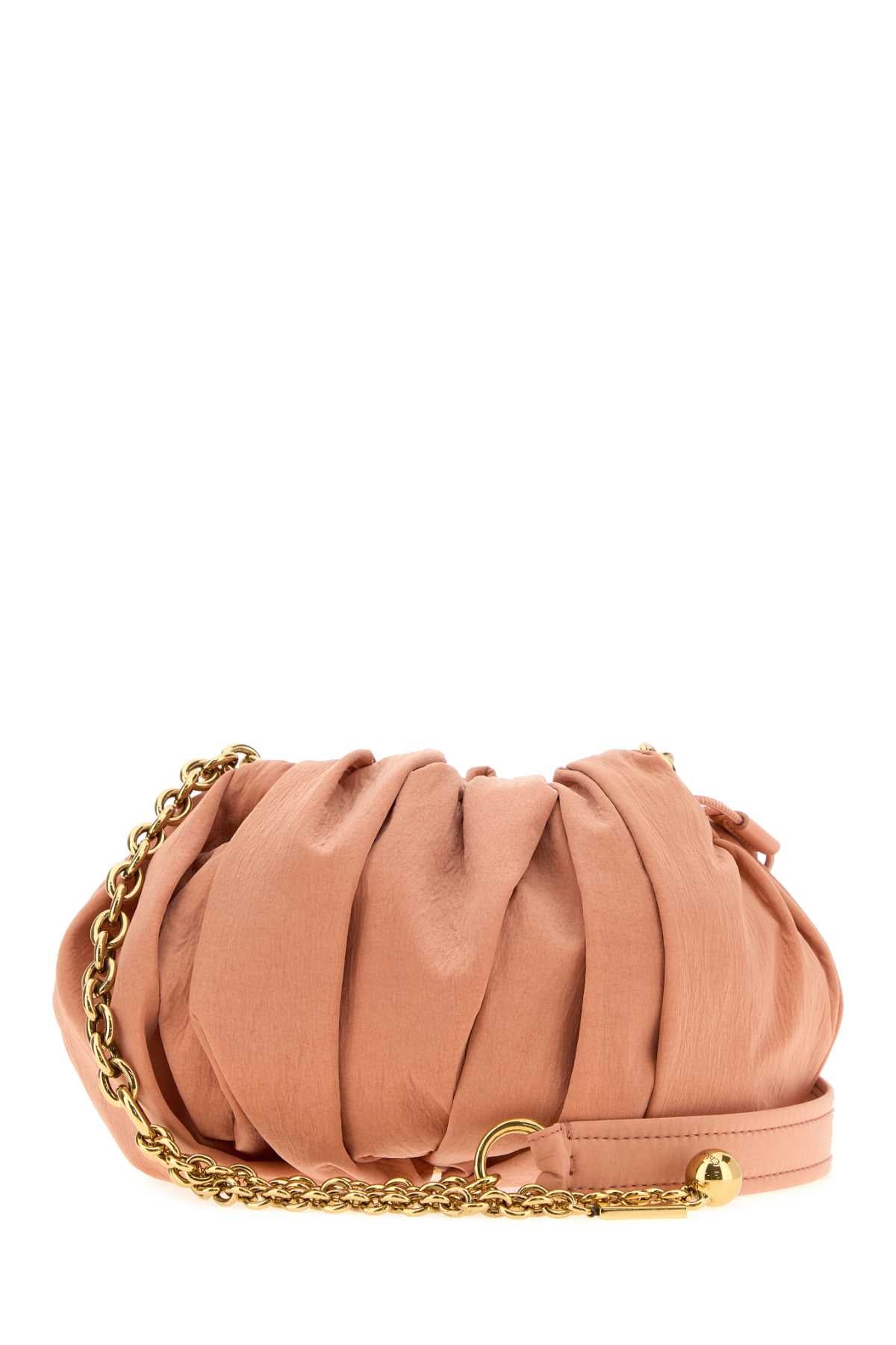 Chloe Women Peach Canvas Chloe Plisse Shoulder Bag