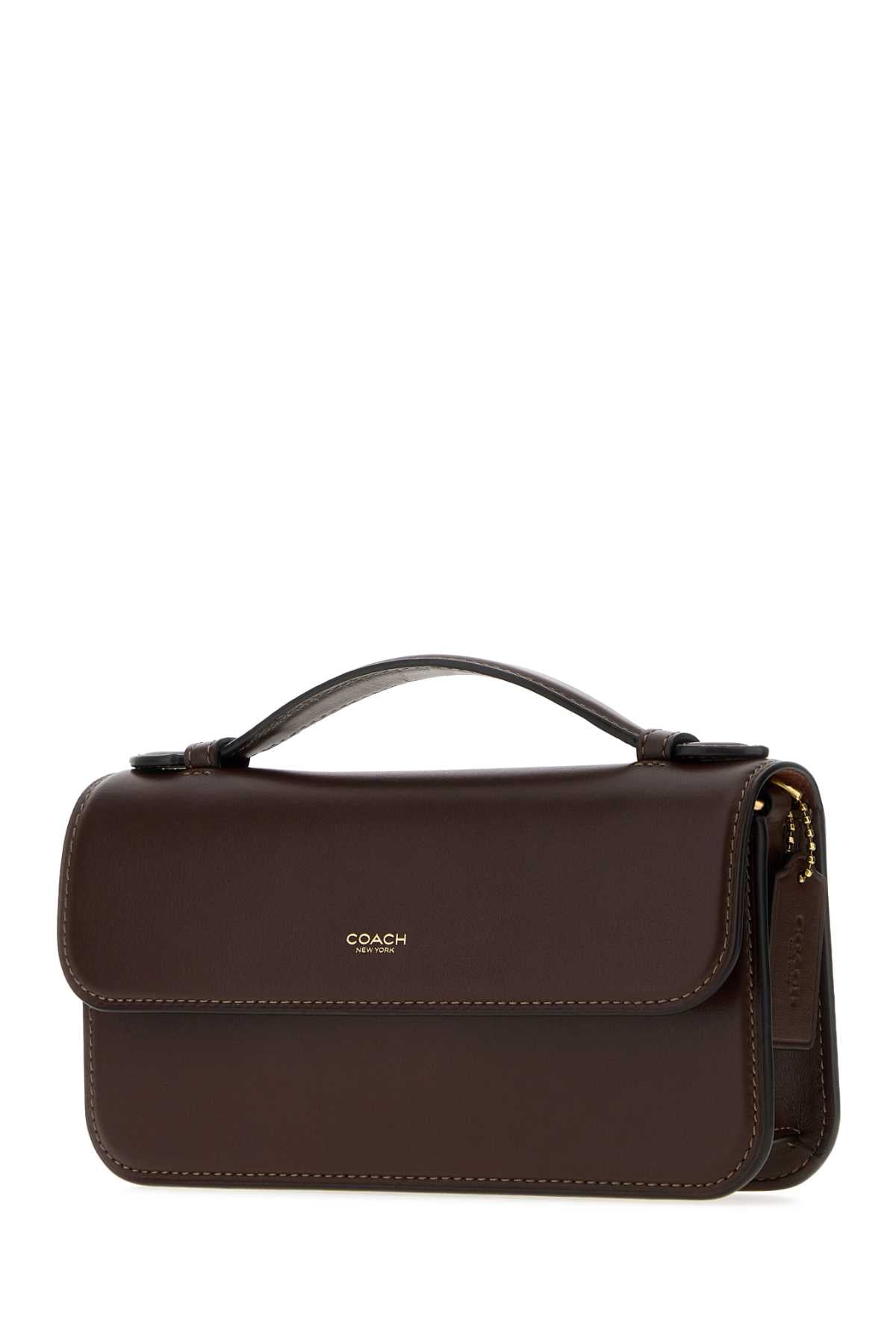 COACH NEW YORK Coach New York Women Brown Leather  Elora Handbag