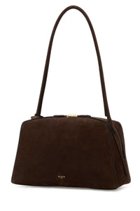 ALAIA Alaia Women Brown Leather Fonce Shoulder Bag