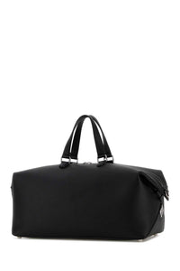 Fendi Men Black Leather Fendi Lui 45 Travel Bag