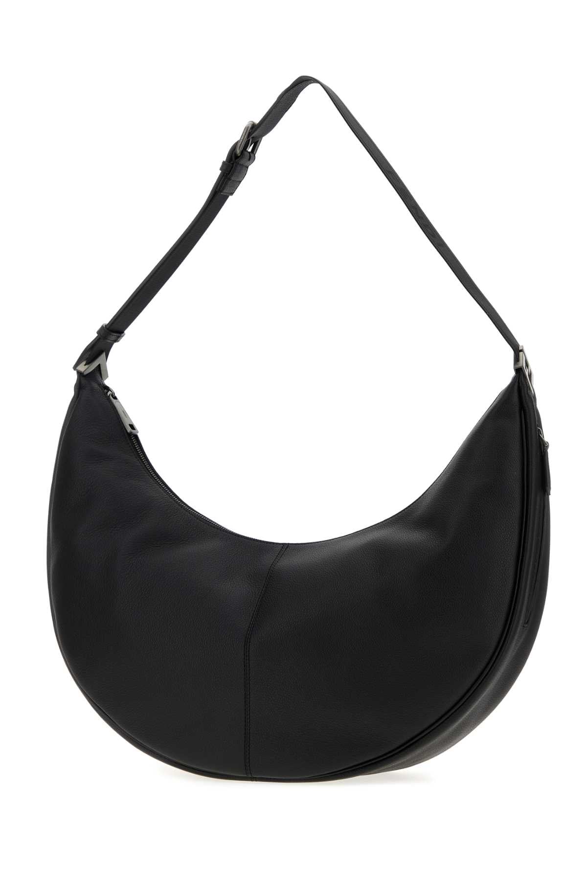 FENDI Fendi Men Black Leather Shopping Bag