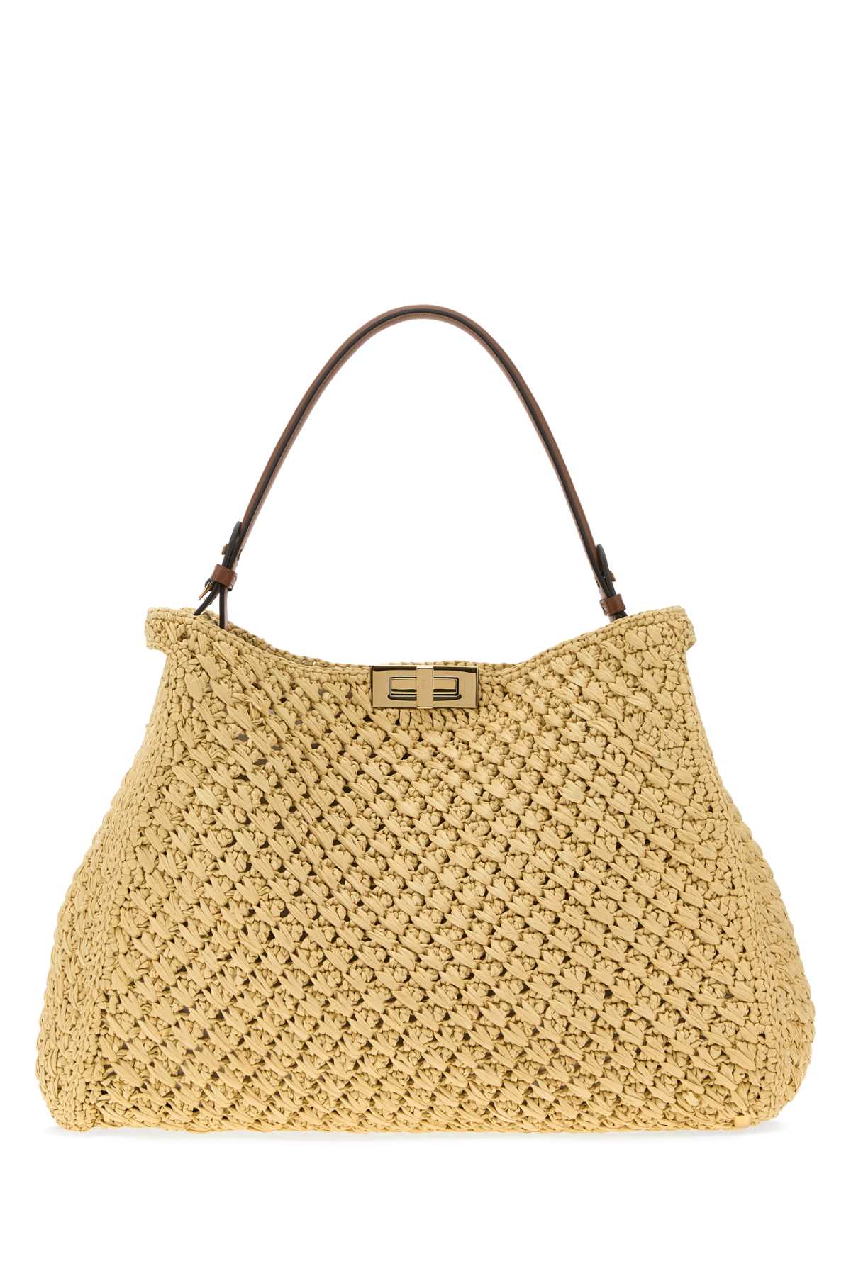 FENDI Fendi Women Raffia Large Fendi Way Shopping Bag
