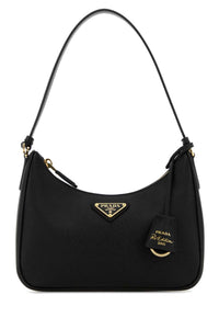 PRADA Prada Women Black Leather Prada Re-Edition 2005 Shoulder Bag