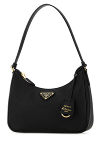 PRADA Prada Women Black Leather Prada Re-Edition 2005 Shoulder Bag