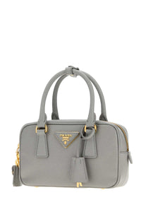 Prada Women Powder Blue Leather Handbag