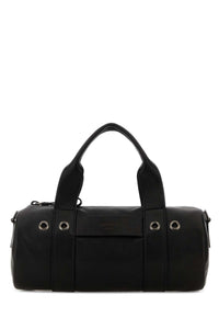 Prada Women Black Leather Prada Route Handbag