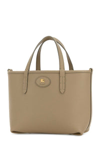 BURBERRY Burberry Women Dove Grey Leather Mini Bloomsbury Reversible Handbag