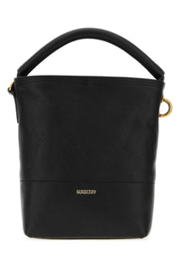 Burberry Women Black Leather Handbag