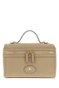Burberry Women Dove Grey Leather Bloomsbury Handbag