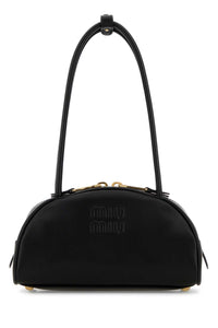 MIU MIU Miu Miu Women Black Leather Beau Shoulder Bag