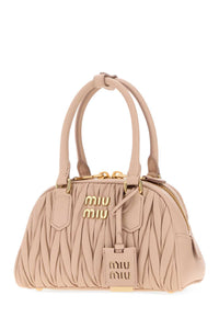 Miu Miu Women Pink Nappa Leather Arcadie Handbag