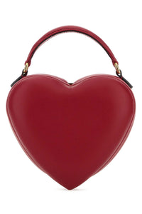 MOSCHINO Moschino Women Red Nappa Leather Love Me Bag Handbag