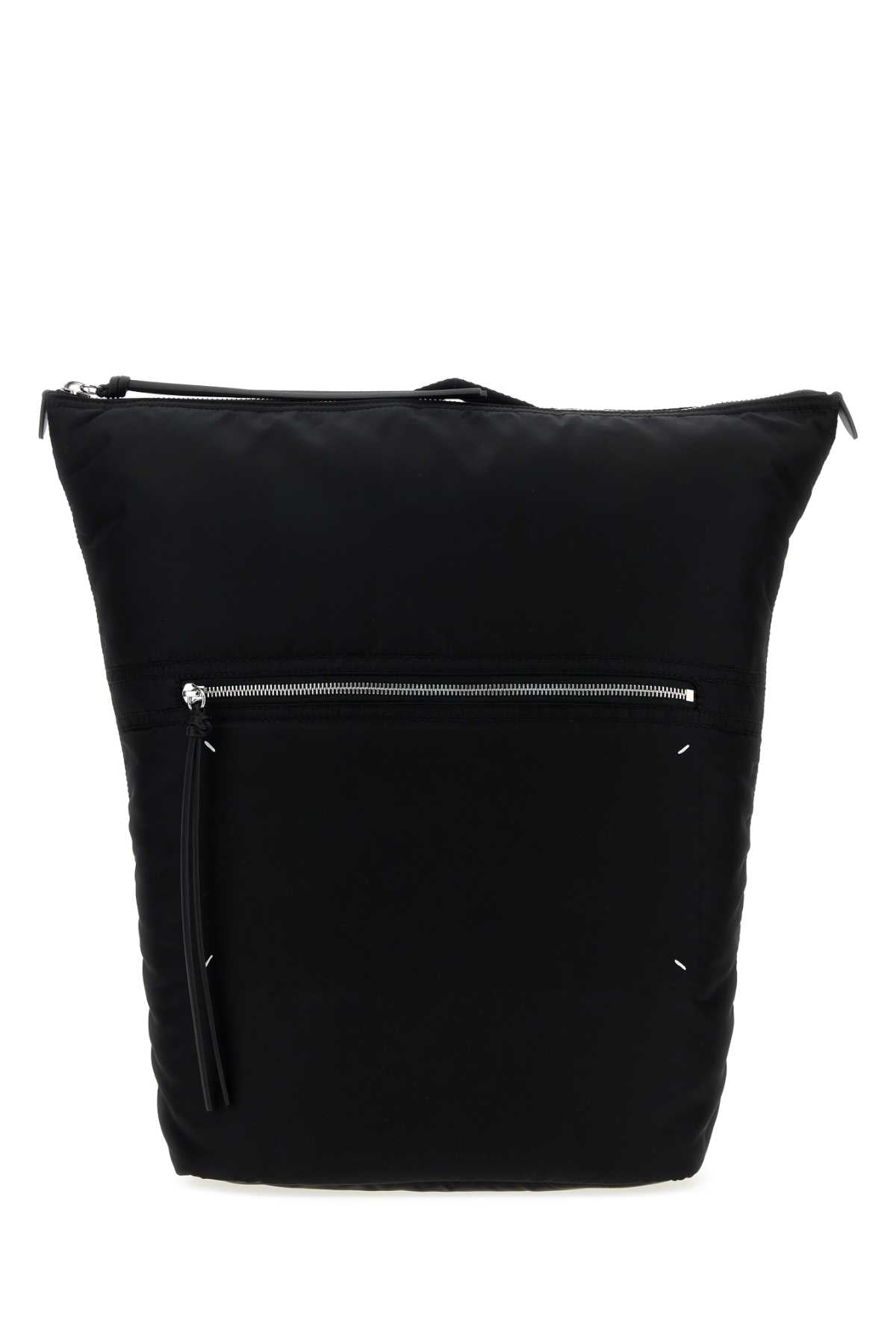 MAISON MARGIELA Maison Margiela Unisex Black Nylon Backpack