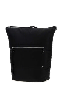 MAISON MARGIELA Maison Margiela Unisex Black Nylon Backpack