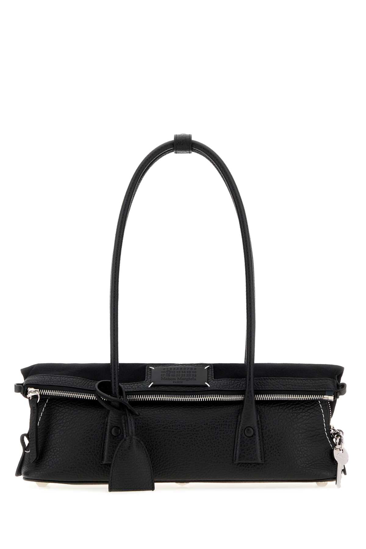 MAISON MARGIELA Maison Margiela Women Black Leather 5Ac Shoulder Bag