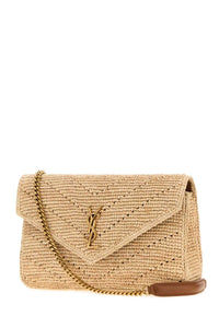 SAINT LAURENT Saint Laurent Women Raffia Loulou Shoulder Bag