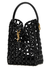 SAINT LAURENT Saint Laurent Women Black Beads Le 37 Bucket Bag