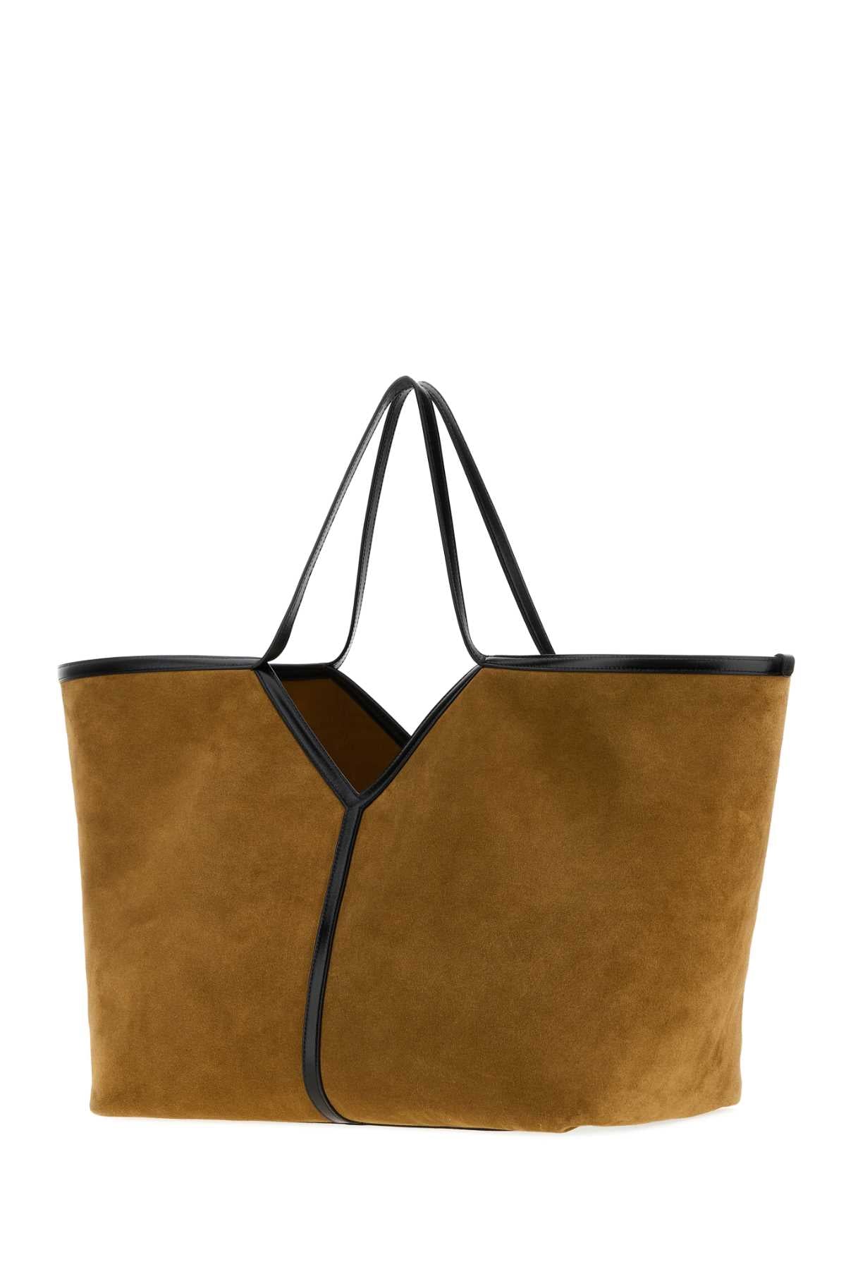 Saint Laurent Women Biscuit Suede Y Shopping Bag
