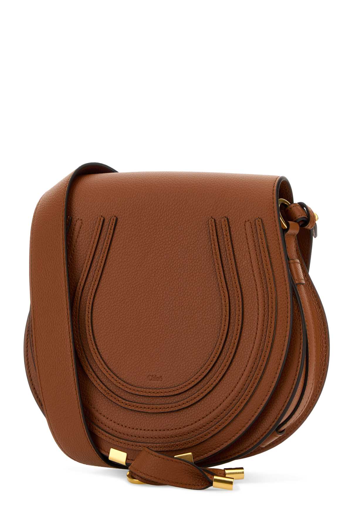 CHLOE Chloe Women Caramel Leather Marcie Crossbody Bag
