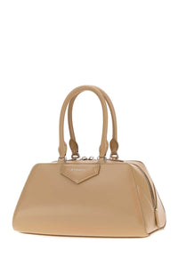 Givenchy Women Beige Leather Small Antigona East-West Handbag