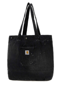 CARHARTT WIP Carhartt Wip Men Black Denim Denim Tote