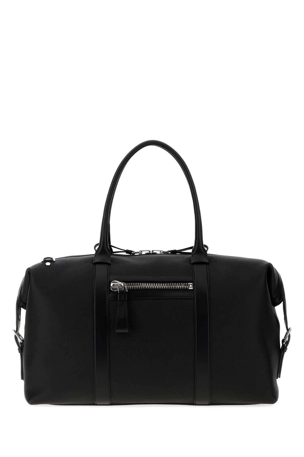 TOM FORD Tom Ford Men Black Leather Travel Bag
