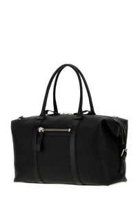 TOM FORD Tom Ford Men Black Leather Travel Bag