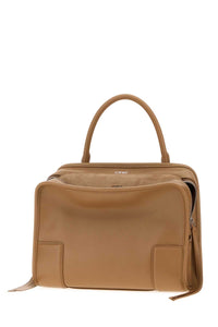 LOEWE Loewe Women Camel Leather Medium Amazona 180 Handbag
