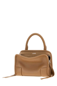 LOEWE Loewe Women Camel Leather Mini Amazona Handbag