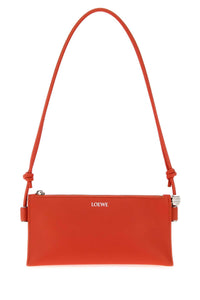 LOEWE Loewe Women Coral Leather Joya Shoulder Bag