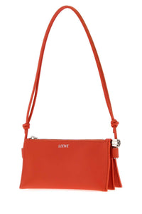 LOEWE Loewe Women Coral Leather Joya Shoulder Bag