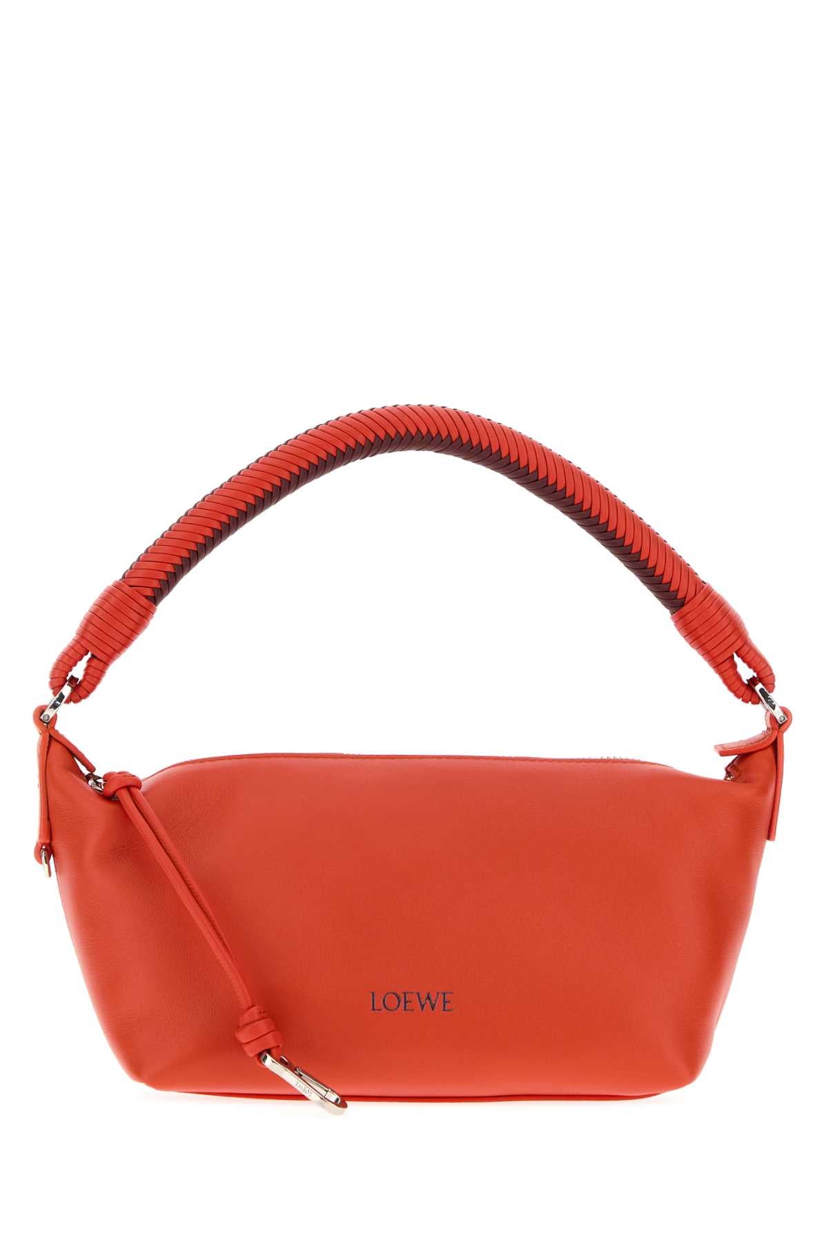 LOEWE Loewe Women Coral Leather Mini Cala Shoulder Bag