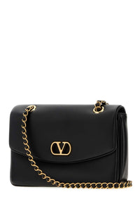 Valentino Garavani Women Black Leather Djuna Shoulder Bag