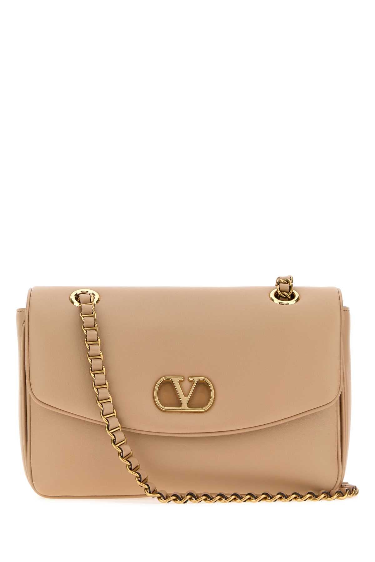 Valentino Garavani Women Skin Pink Leather Djuna Shoulder Bag