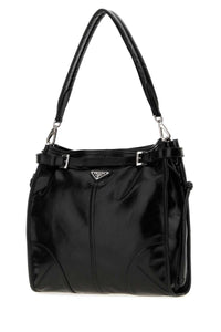 PRADA Prada Men Black Leather Prada Bonnie Shoulder Bag